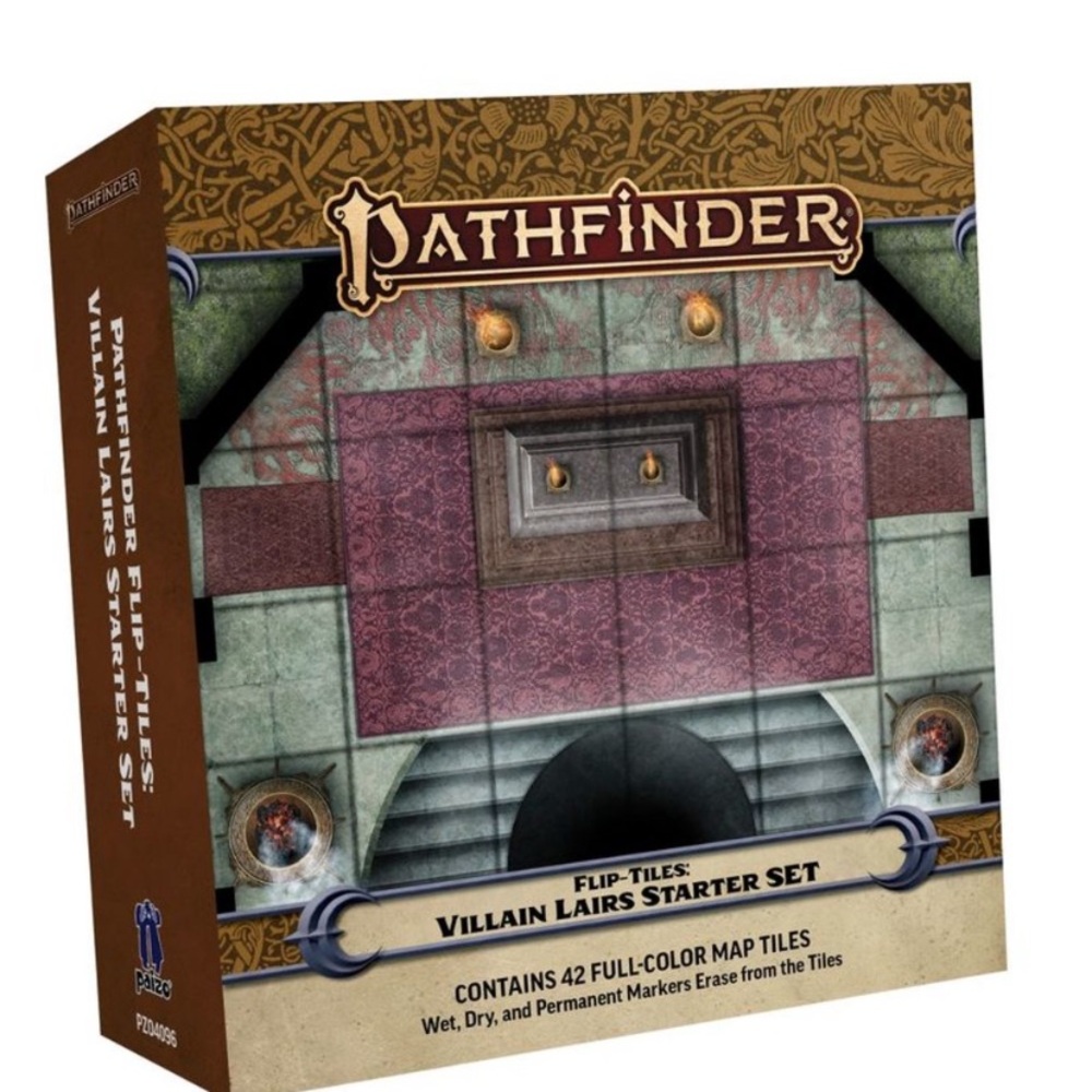 Pathfinder Flip-Tiles: Villain Lairs Set - Multicolor
